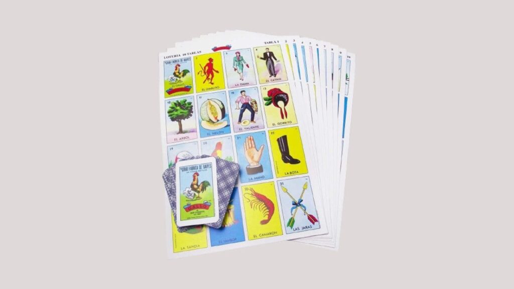 Lotería mexicana tradicional con 54 tablas y baraja completa — el mejor juego para el 15 de septiembre disponible en Amazon México